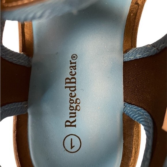 NEW BOYS RUGGED BEAR SZ 1 CLOSED TOE SPORT SANDALS athletic water shoe - Picture 4 of 8